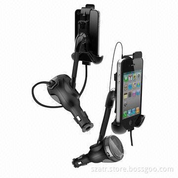 Car Phone Holders for Recent Popular Phones, Made of High-quality ABS Material and Sucker